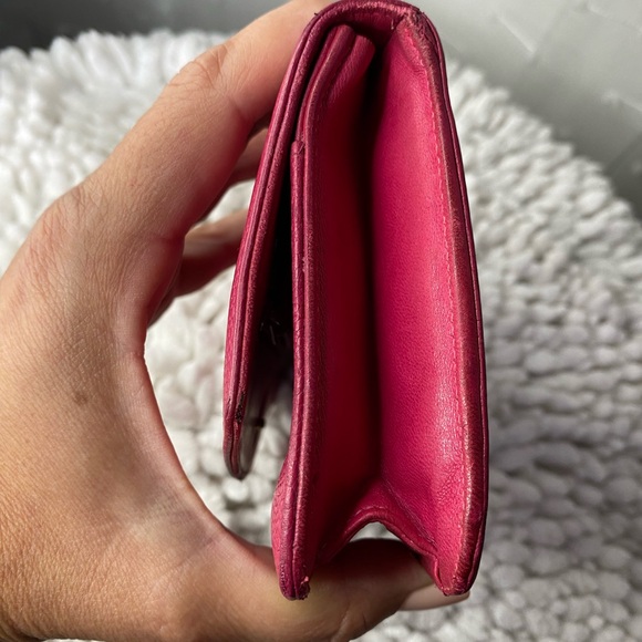 Chanel Pink Caviar Leather Wallet - Picture 11 of 15